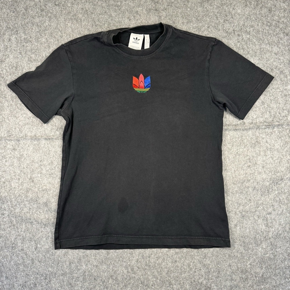Adidas T Shirt Mens Small Original 3D TREFOIL